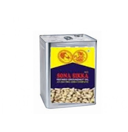 Sona Sikka Refined Groundnut Oil 15 ltr